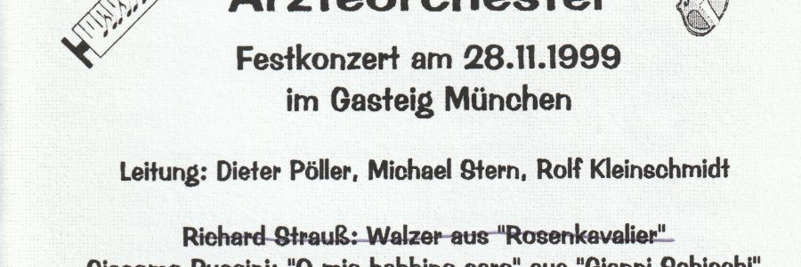 CD 10 Jahre Deutsches Ärzteorchester