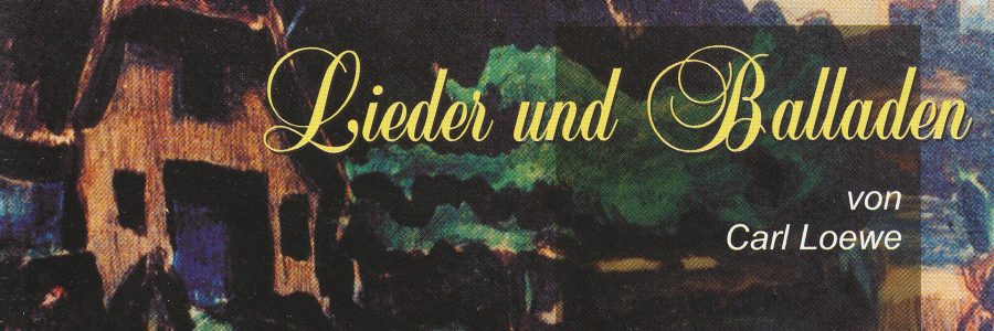 CD Loewe-Balladen | Mettenbörger+Marks