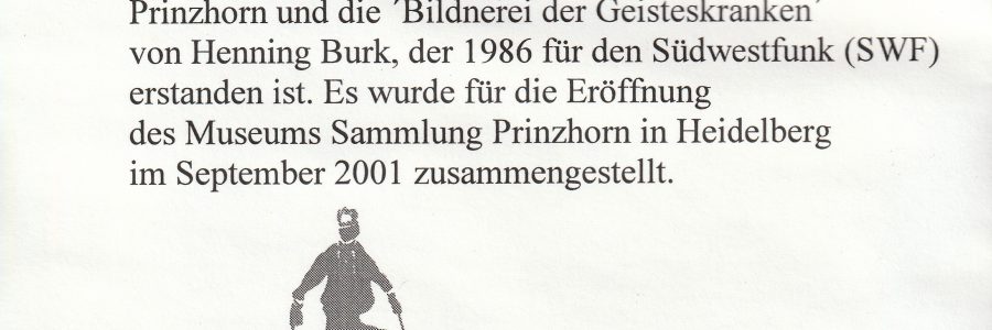 DVD Prinzhorn-Sammlung | Film Henning Burk