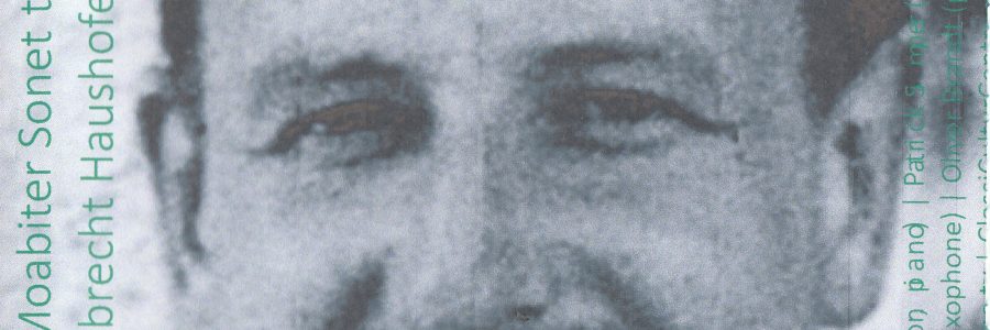 DVD Moabiter Sonette | Hans-Ulrich Brandt