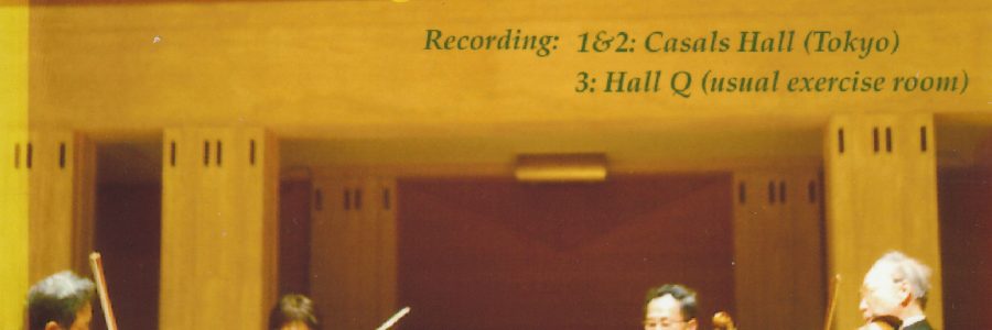 CD Mozart+Beethoven | Amadeo String Quartet