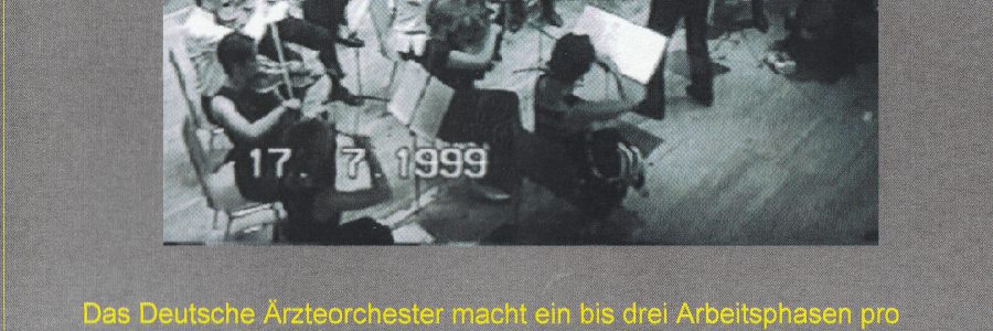 DVD Konzert Buchen (Odenwald) | Deutsches ÄrzteOrchester 1999
